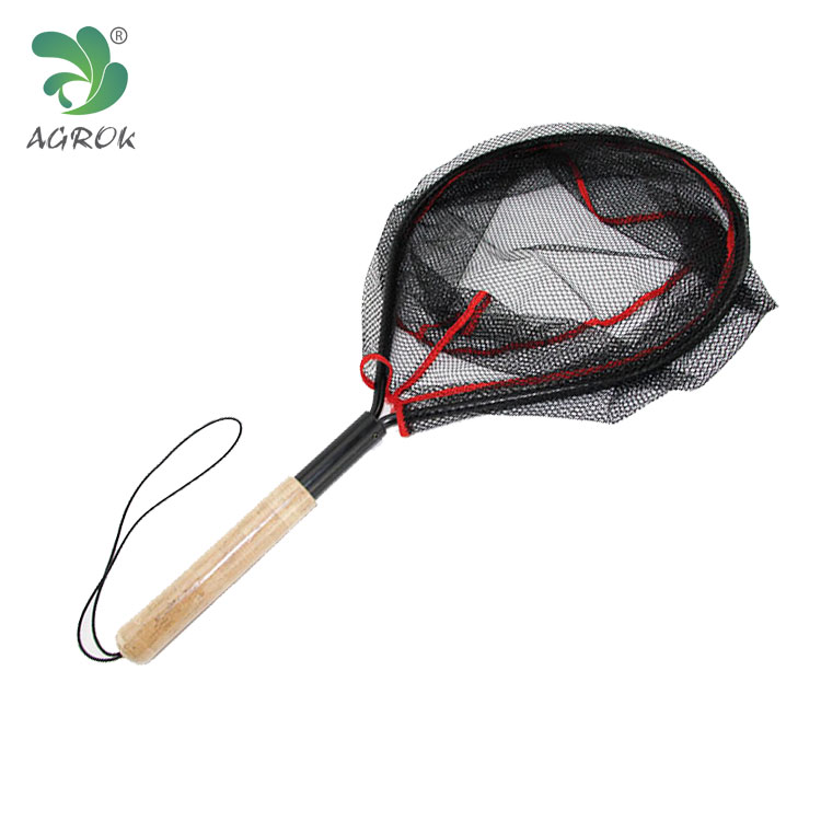 Aluminum Landing Nets Catch and Release Net Fish Saver Nylon Mesh for
