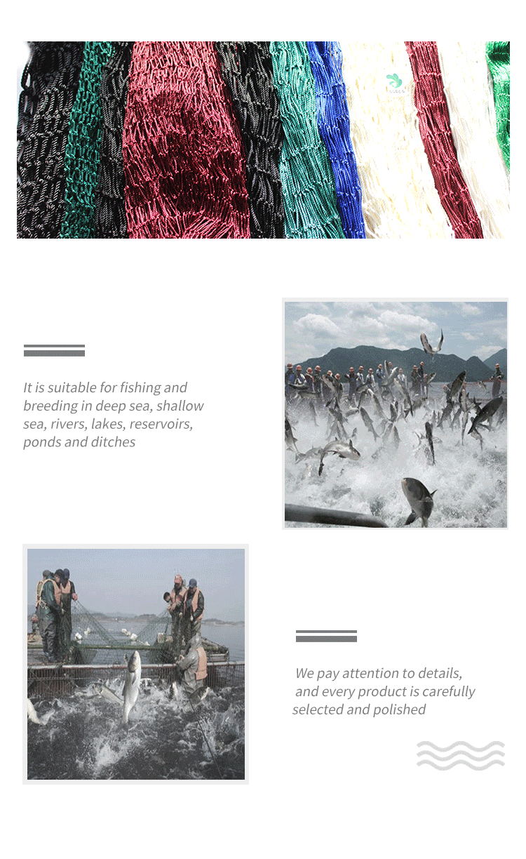 AGROK Single Knot Fishing Netting
