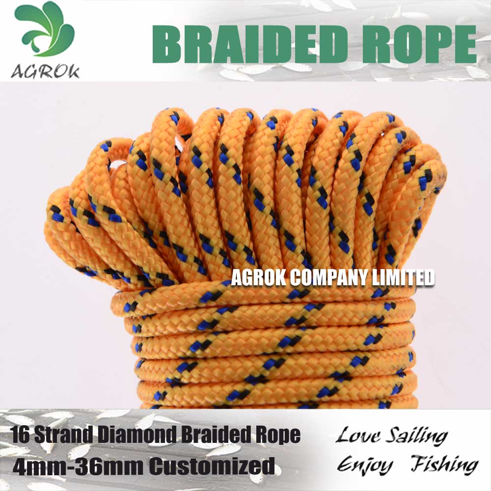16Strands Diamond Braided Rope
