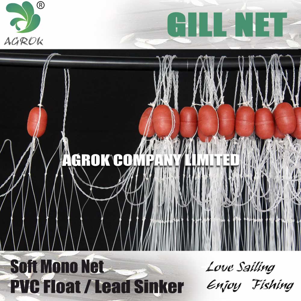 PVC float Soft Gill Net